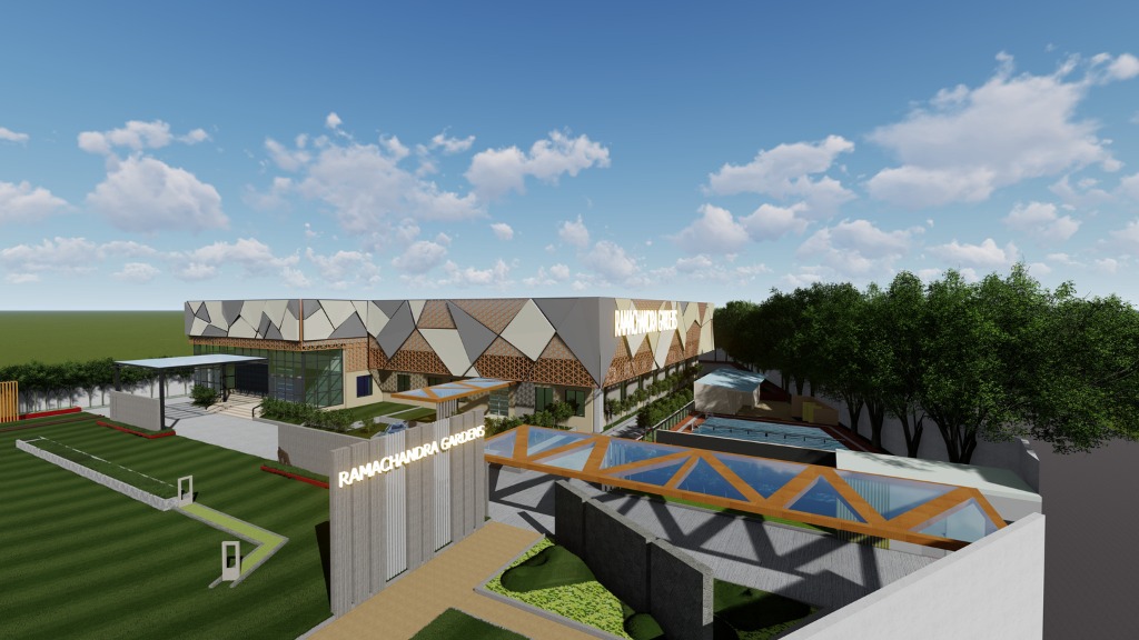 Ramachandra Gardens Amangal Architectural 3D Rendering