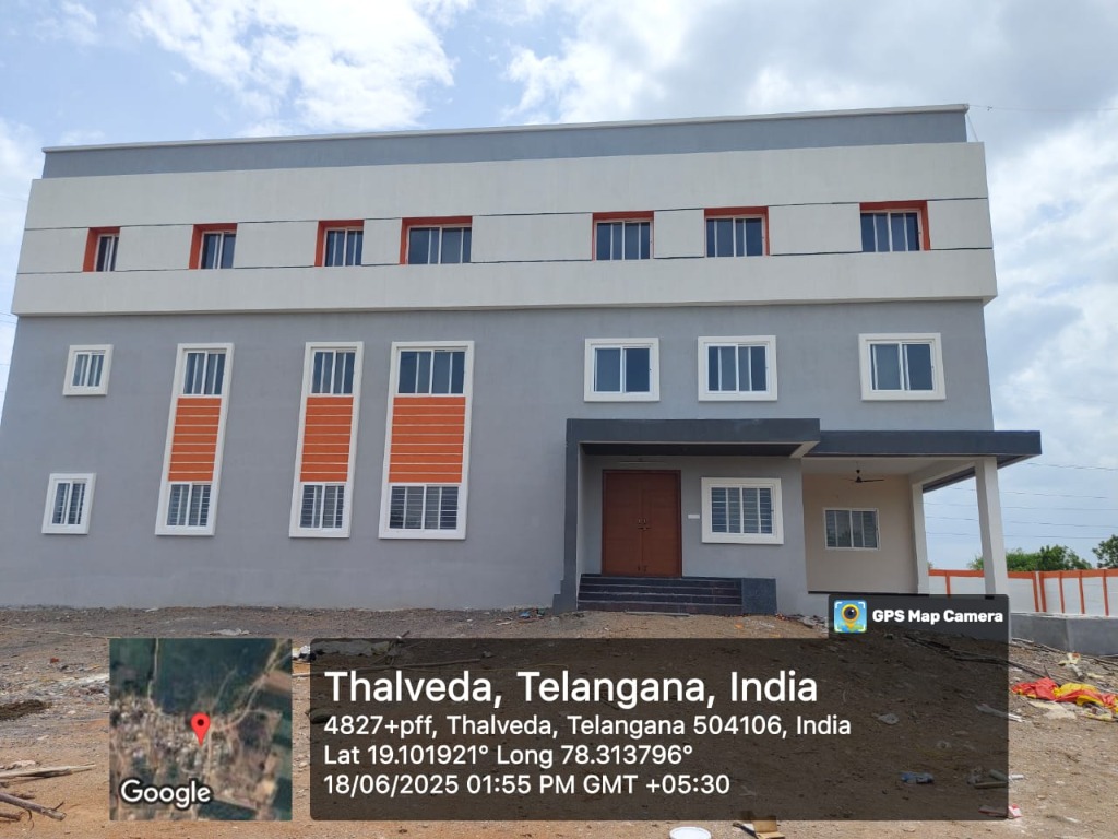 BJP State Office Kamareddy Building Front Facade