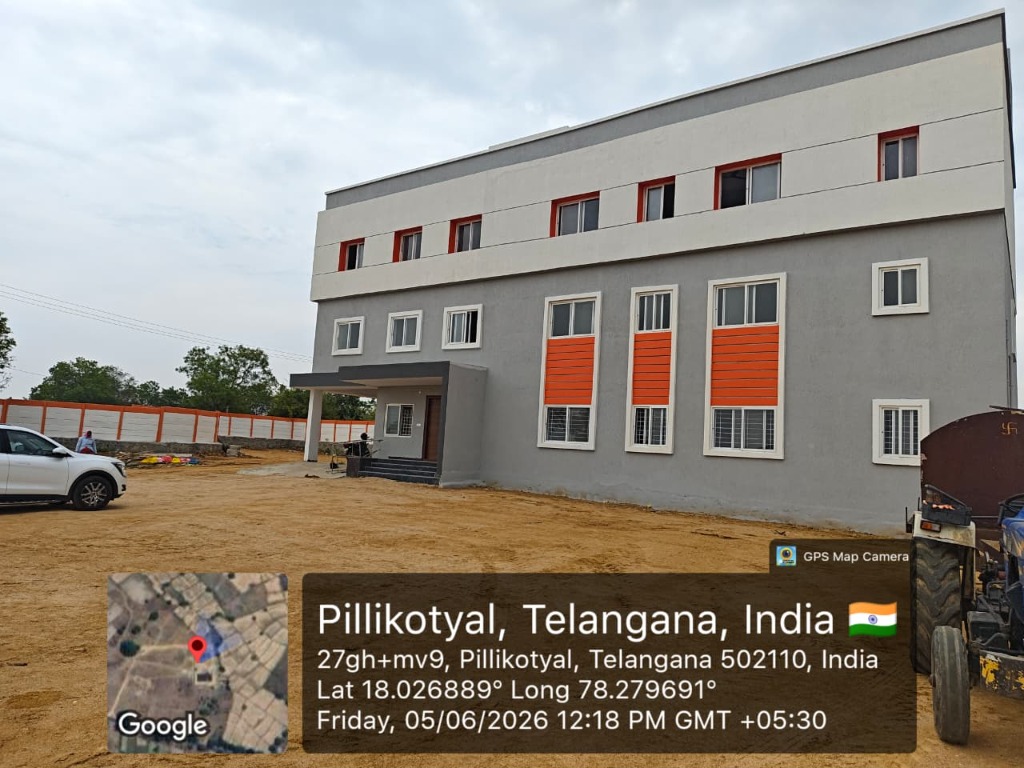 BJP District Office Medak G+2 Building Facade