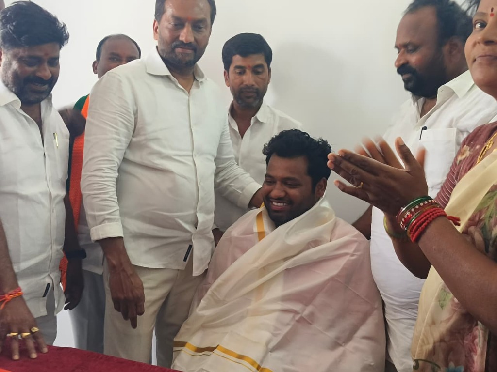 BJP Medak Office Felicitation and Celebration Event