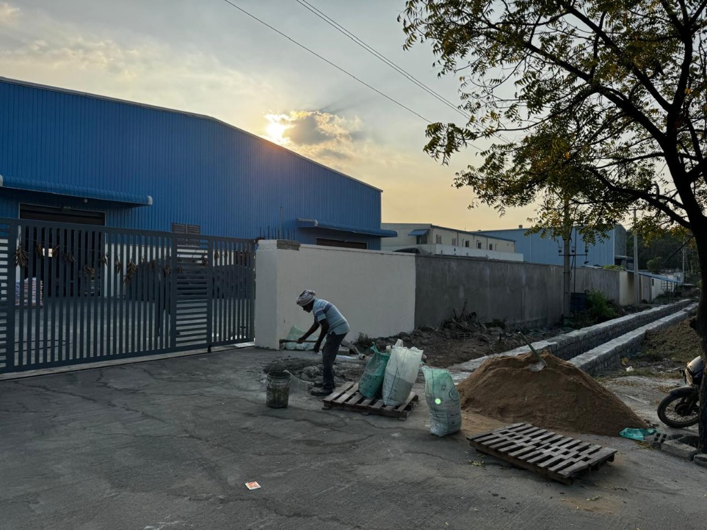 Colortech Industries Industrial PEB Warehouse Exterior