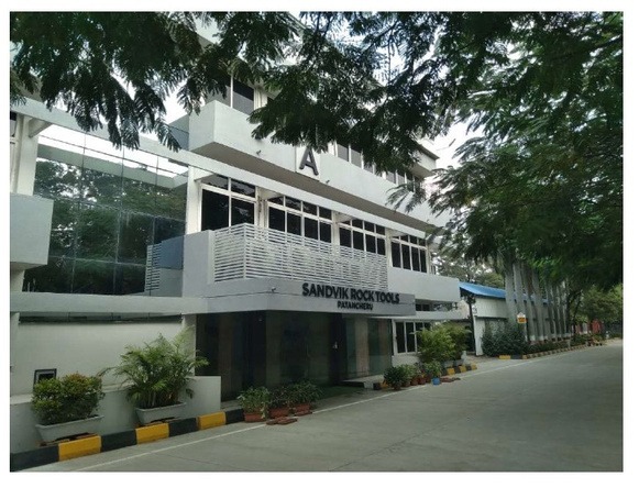 Sandvik Rock Tools Patancheru Block A Entrance View
